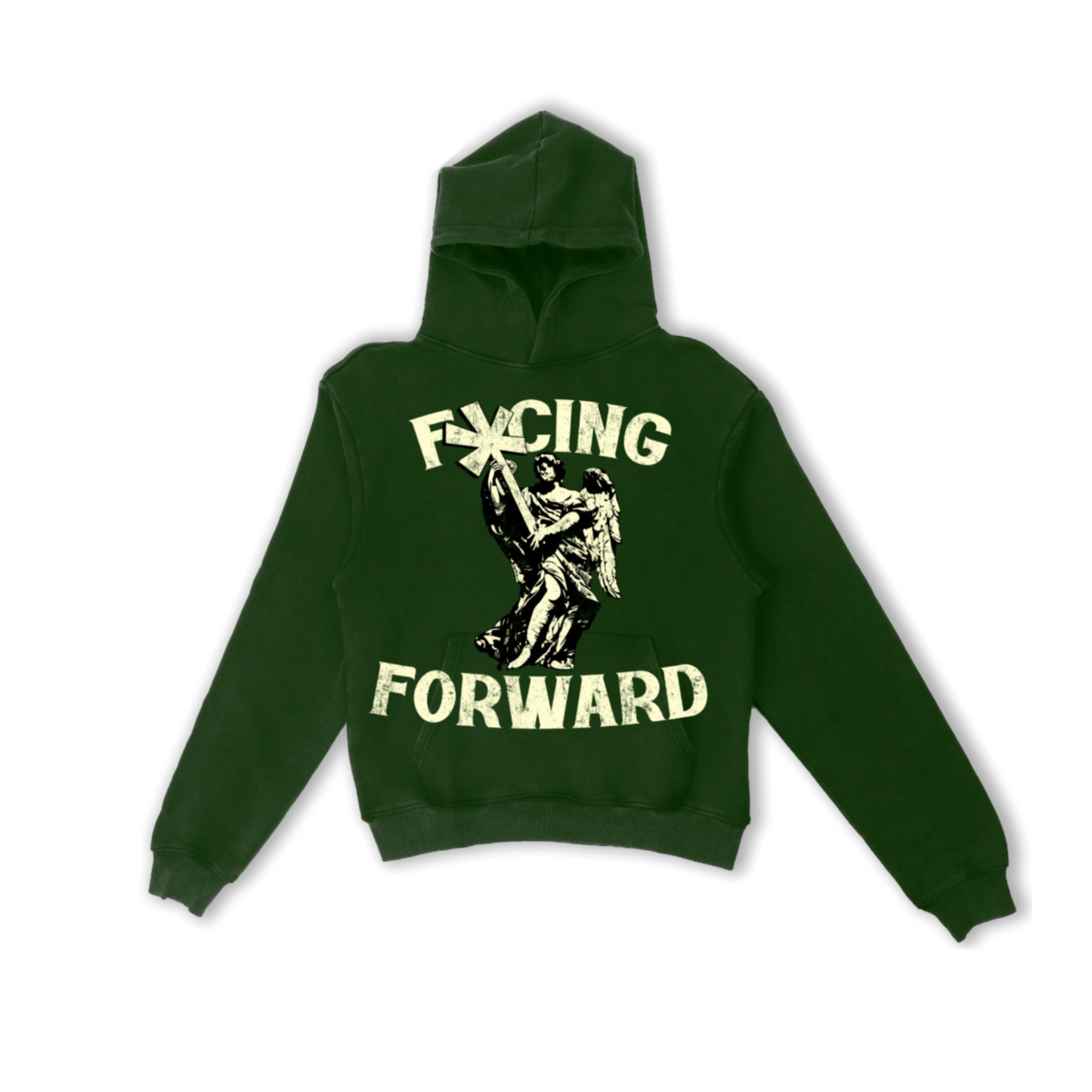 FF Angel Hoodie (Forest Green)